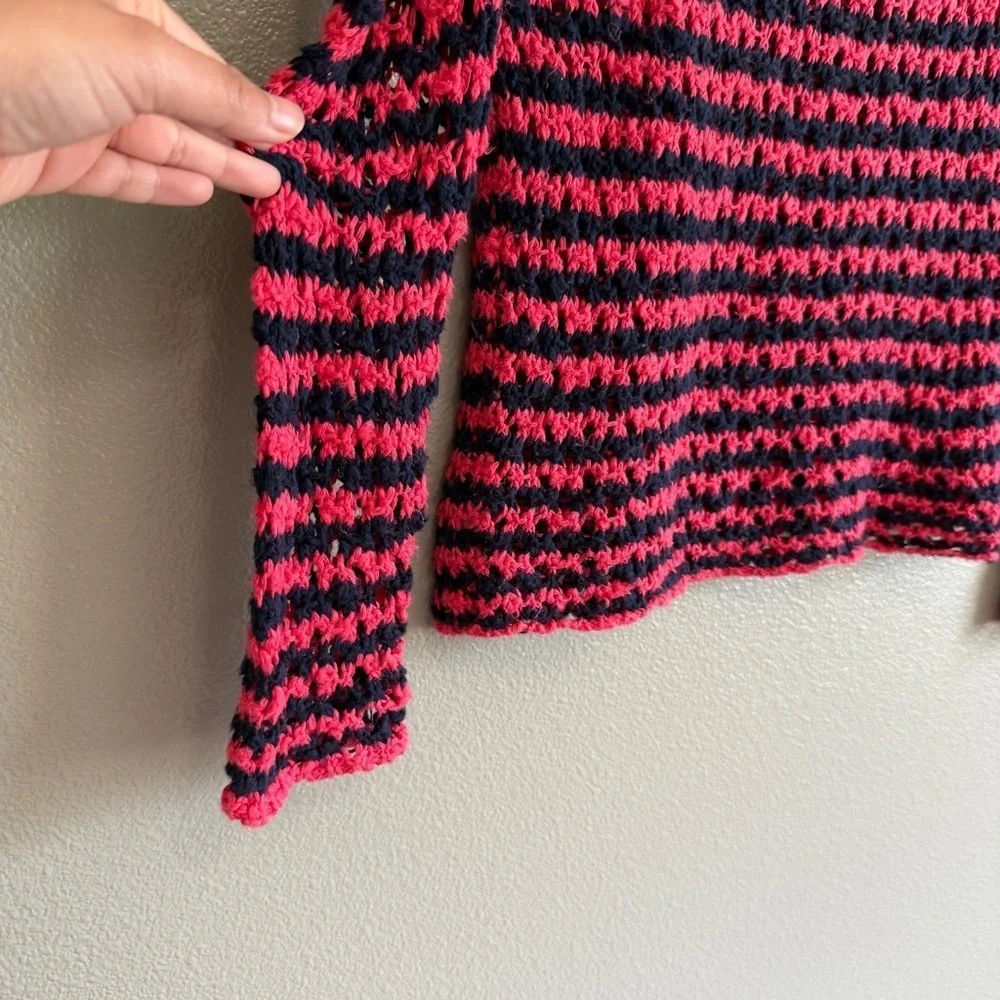 Tommy Girl Vintage Long Sleeve Knit Sweater- Small